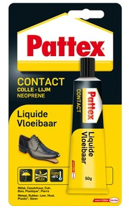 Vloeibare lijm PATTEX Contact, tube