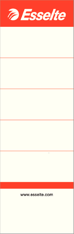 Rugetiket ESSELTE, classeur
