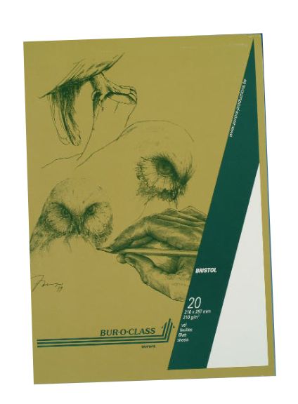 Tekenpapier BUR-O-CLASS, tekenblok