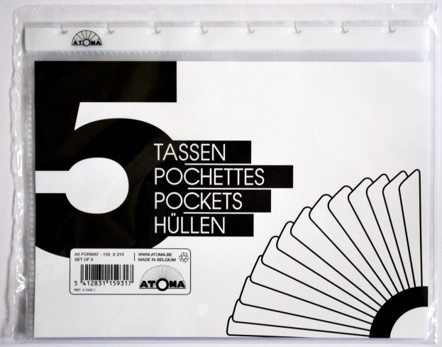 Insteekpochette Atoma, A5
