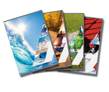 Cursusblok commercieel geruit