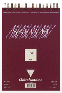 Tekenpapier CLAIREFONTAINE Esquisse, schetsboek