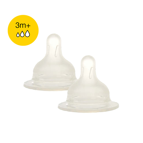 Zuigspeen Difrax 1-2-3 Wide doseerspeen, geschikt voor fles Difrax