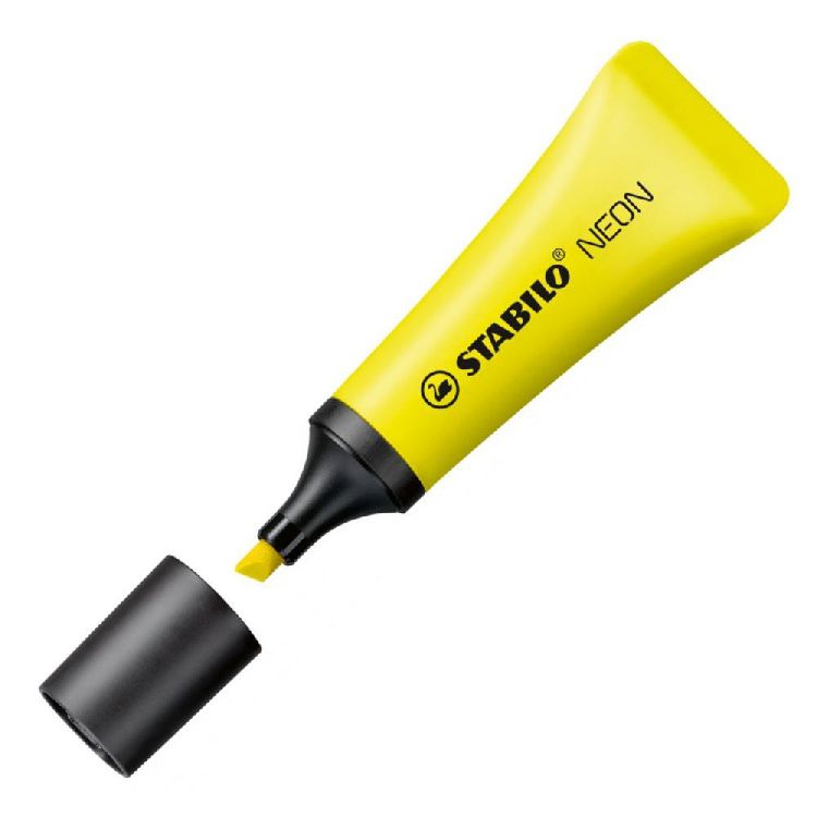 Tekstmarker Stabilo Neon