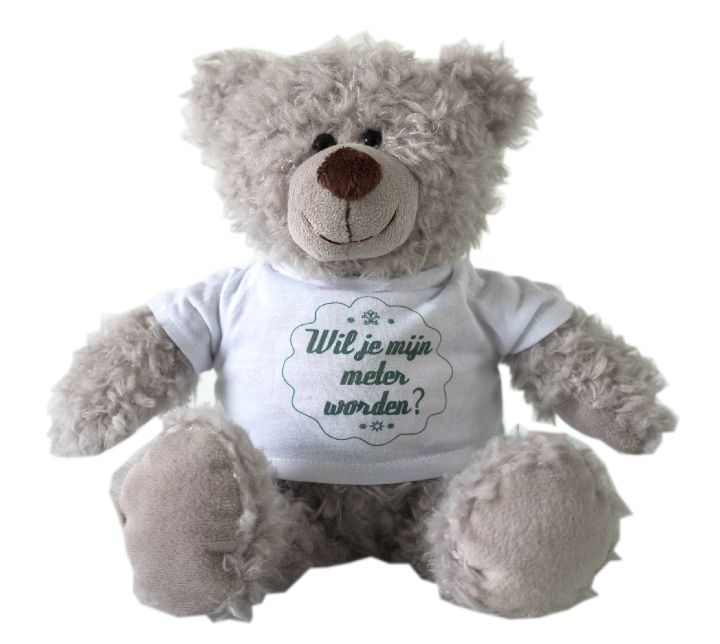 Knuffel MINIMOU Wil je mijn meter worden?, pluche knuffel