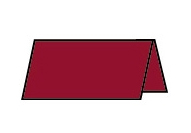 Papier Paperado tafelkaart, standaard