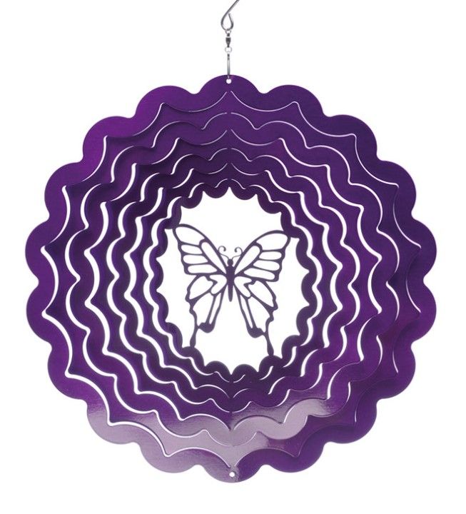 Hangfiguur Spin-Art Spinners, Butterfly, vlinder in cirkel | Original
