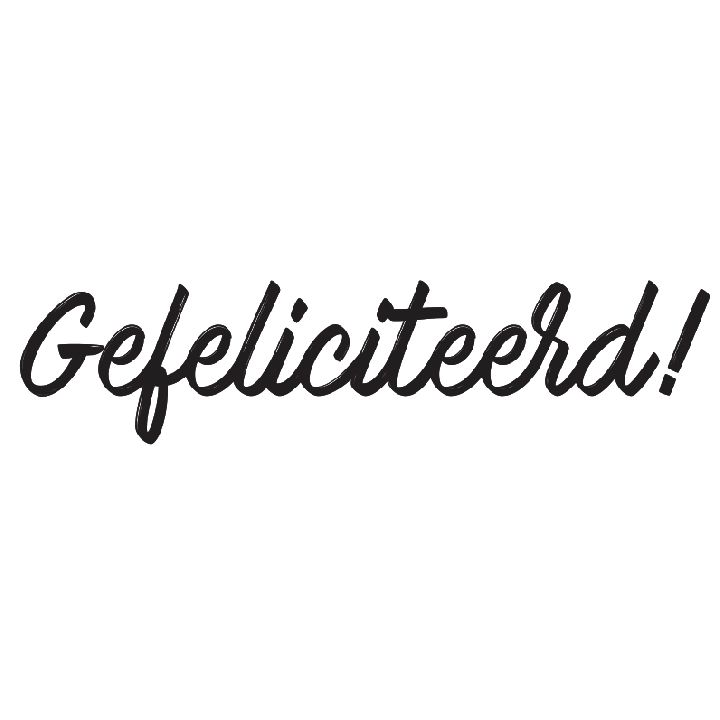 Wenskaart MINIMOU, geschenkkaart | Black & White