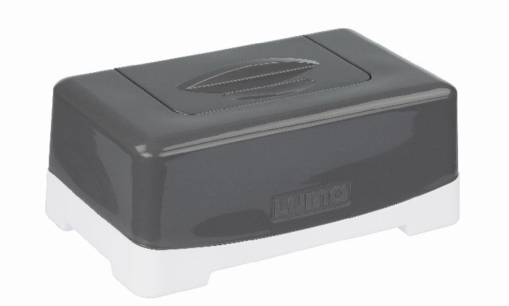 Box voor doekjes Luma Easy wipe box | Dark Grey