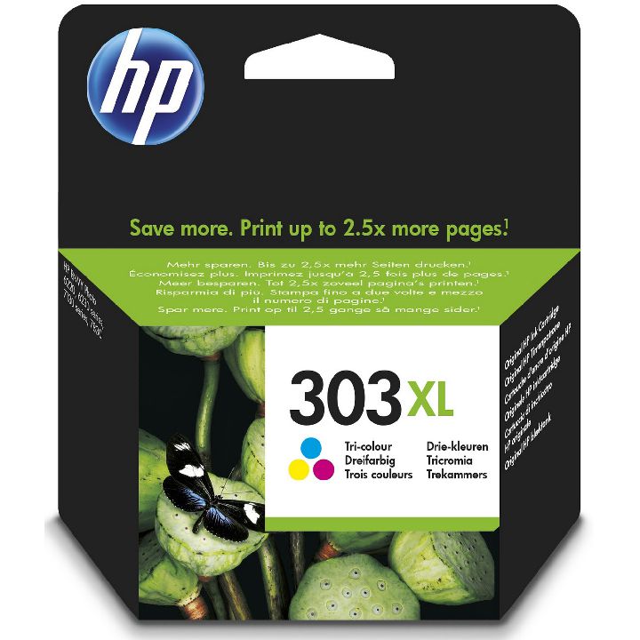 Cartridge HP 303 XL Tri-color (Cyan/Magenta/Yellow)
