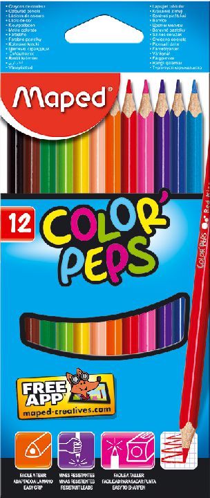 Potlood MAPED, kleurpotlood | Color' Peps
