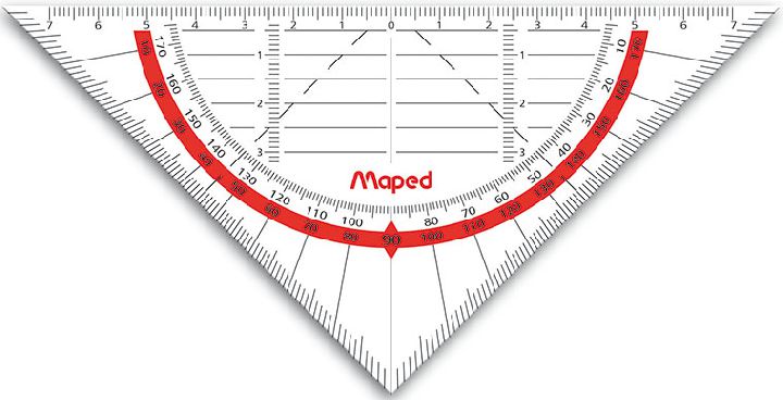 Geodriehoek MAPED Geo-Flex set square