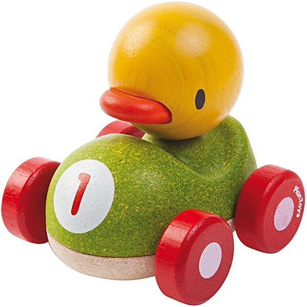 Voertuigen Plan Toys Duck Racer, auto | Active Play