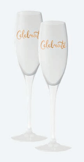 Champagneglas Hallmark, Champagne glas | Celebrate in Style