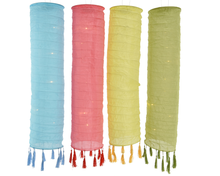 Verlichting Lumineo, lantaarn met kwastjes