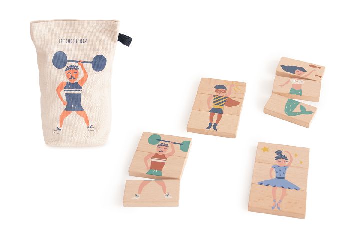 Puzzel Nobodinoz Wooden Méli Mélo