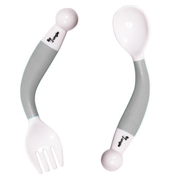 Bestek BoJungle B-Bendable Spoon & Fork, lepel/vork