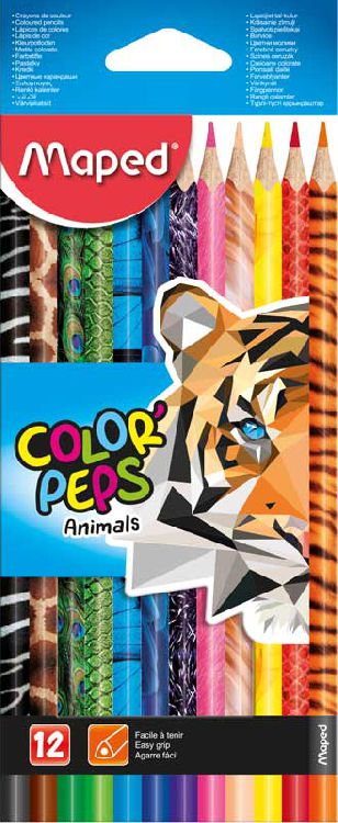 Potlood MAPED Animals, kleurpotlood | Color' Peps