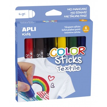 Stift Apli Color Sticks Textile, textielstift | Kids