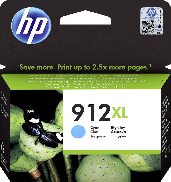 Cartridge HP 912 XL Cyan