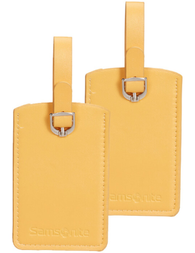 Bagagelabel SAMSONITE, Rectangle Luggage Tag x2 | Global TA
