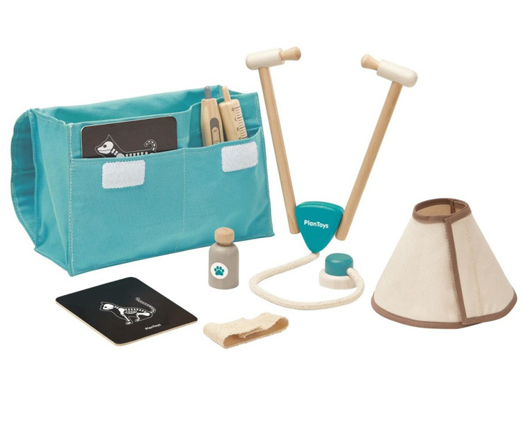 Dieren speelset Plan Toys Vet Set