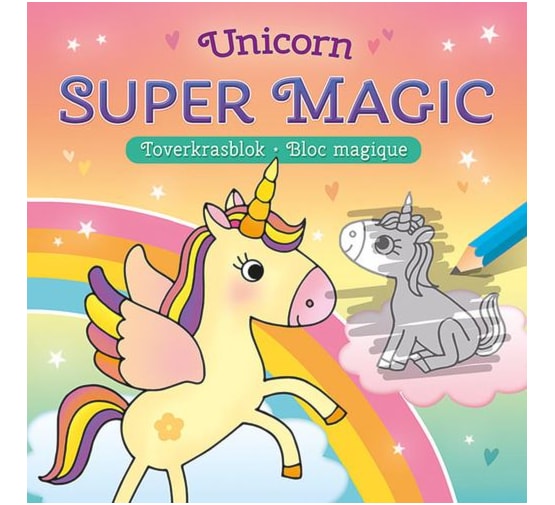 Boek DELTAS Super Magic - toverkrasblok, doeboek