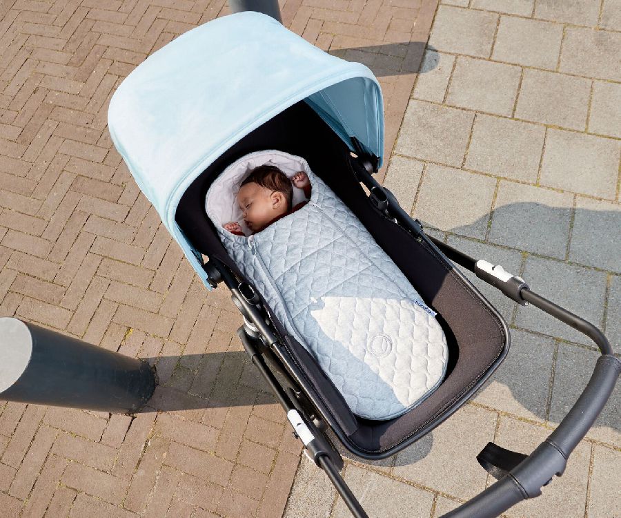 Voetenzak Bugaboo Newborn Inlay, geschikt voor draagmand/wandelwagen/buggy Bugaboo Fox2/Fox2 Complete/Fox 3 Complete/Fox 5 Complete/Donkey3/Donkey3 Complete/Lynx Complete/Bee6/Donkey 5/Dragonfly Complete