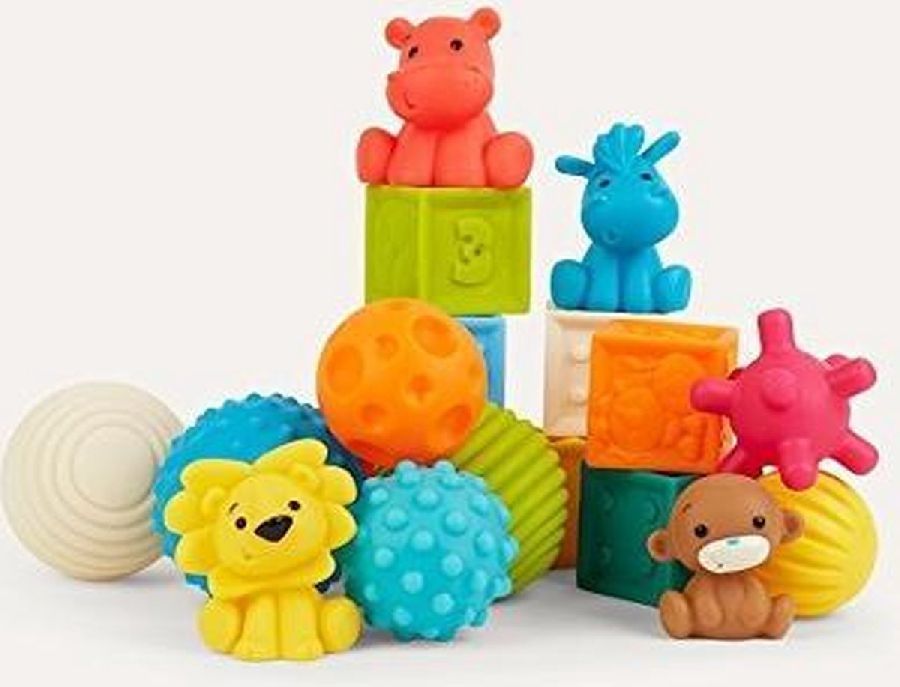 Activiteitenbal Infantino Balls, blocks & buddies | bal speelset