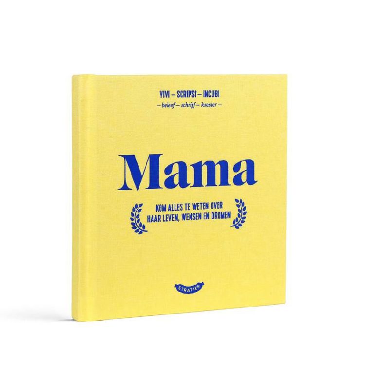 Boek Stratier Mama- De Wonderjaren, invulboek