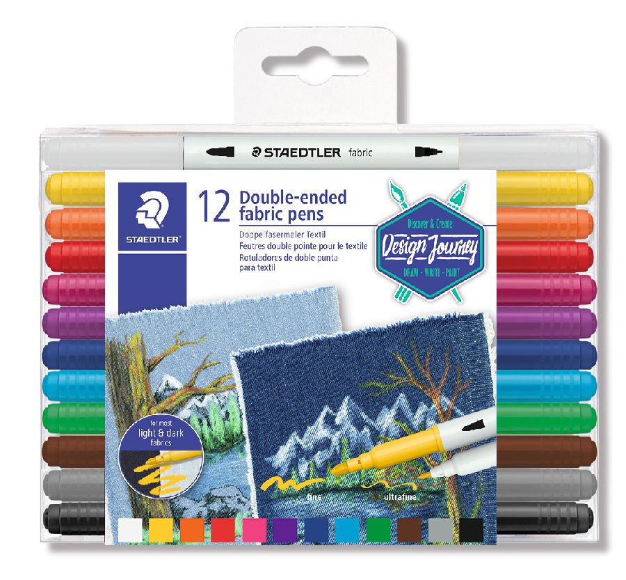 Stift Staedtler Textielmarker, textielstift | Design Journey