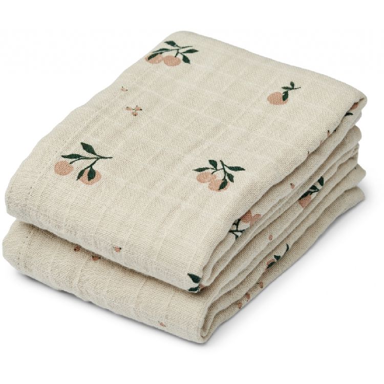 Tetra doek Liewood Lewis 2 Pack | Peach