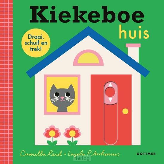 Interactief boek De Vier Windstreken Kiekeboe Huis | schuifboek