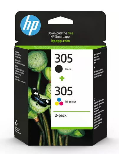 Cartridge HP 305 Twinpack Black/Tri-color (Cyan/Magenta/Yellow)