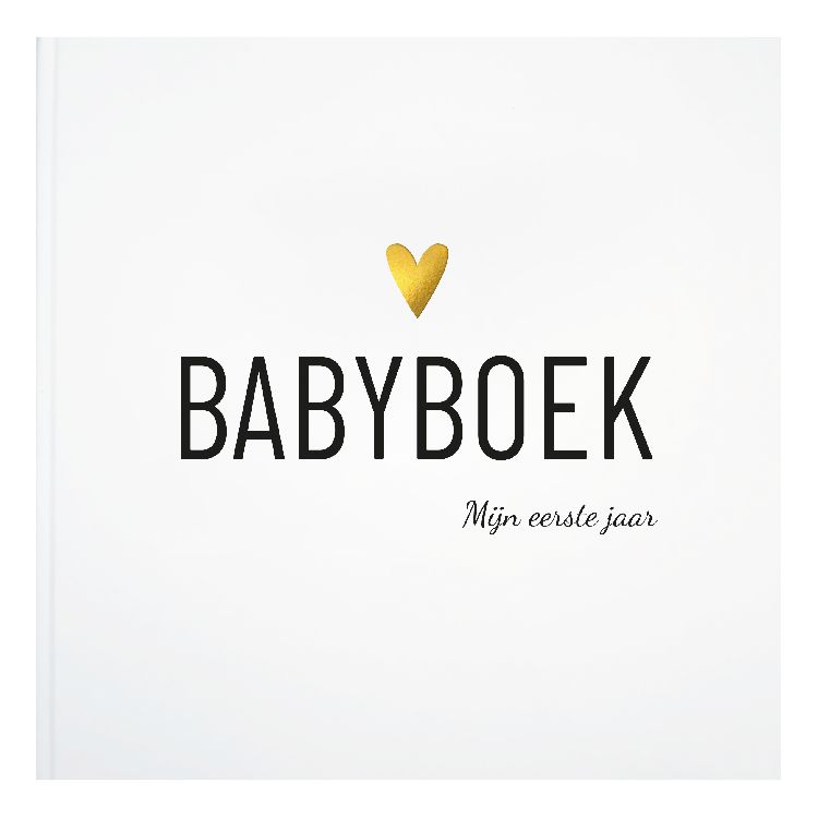 Boek Lifestyle2Love Babyboek Hart, invulboek | Invulboeken