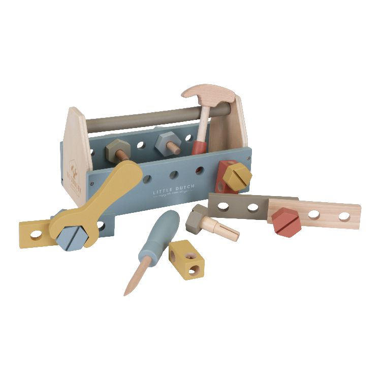 Gereedschapskist/werkbank Little Dutch made by Tiamo Gereedschapskist | Werkbank