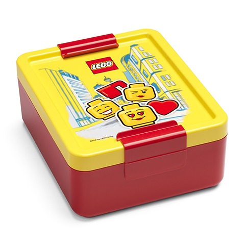 Brooddoos Lannoo Graphics Lunch Box Iconic | Lego