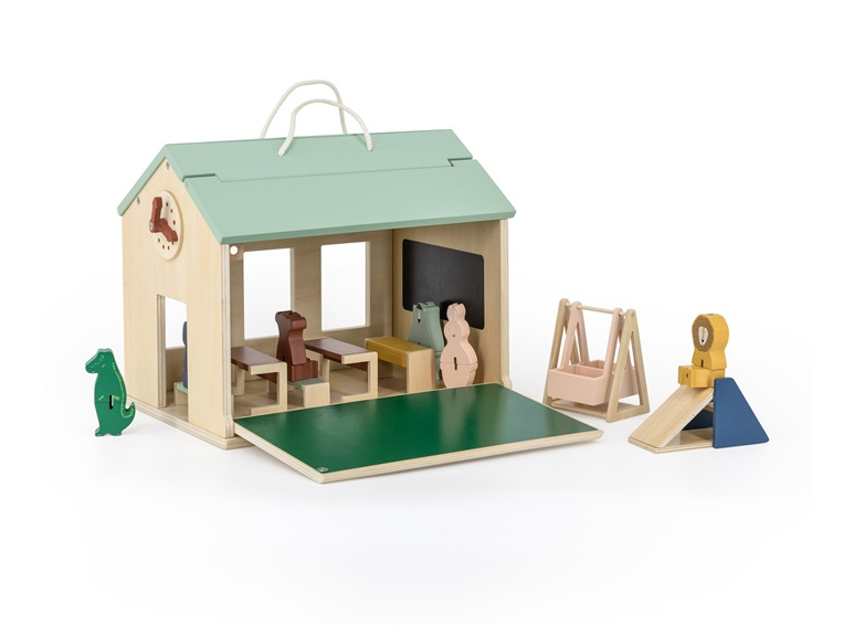 Poppenhuis & aanvulsets Trixie School with accessoiries | Playtime