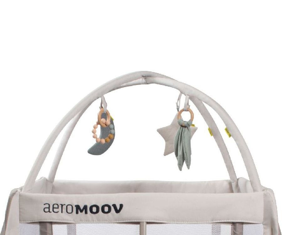 Speelboog Playbow wit/ecru, white sand inclusief: 4 speeltjes