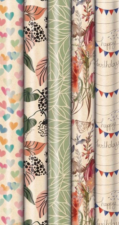 Geschenkpapier Zöwie, Nature Love
