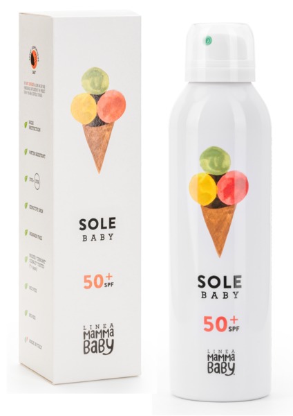 Zonnecreme Linea MammaBaby Sole Sunscreen lotion, SPF 50+