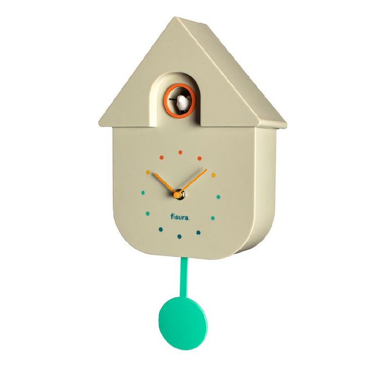 Klok Fisura Cuckoo Clock Rainbow, wandklok