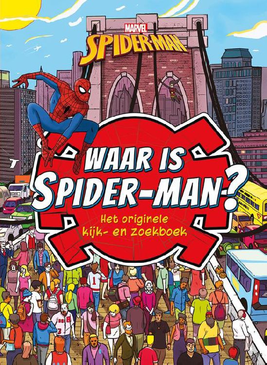 Boek DELTAS Waar Is Spider-man?  Het Originele Kijk- en Zoekboek, zoekboek