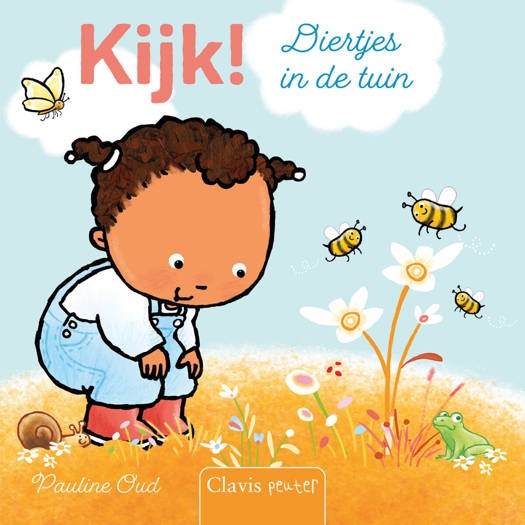 Verhalenboek Clavis Kijk! Diertjes In De Tuin