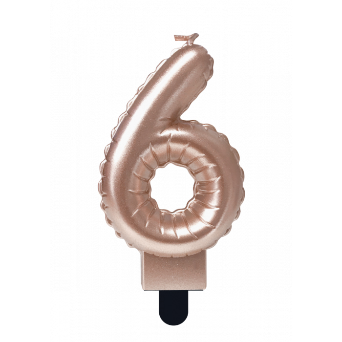 Feestartikelen PD Party Foil Balloon Candles - 6, kaars