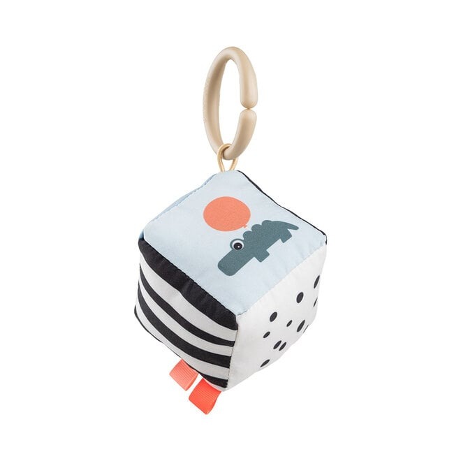 Speelgoed voor de maxi-cosi Done by Deer Happy Clouds | Contrast Toys