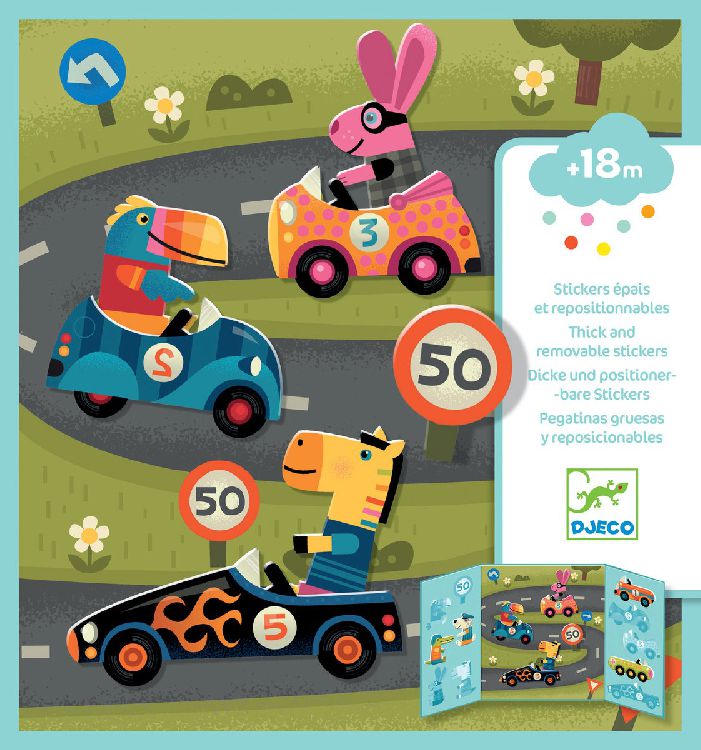 Stickers Djeco Cars | Stickers