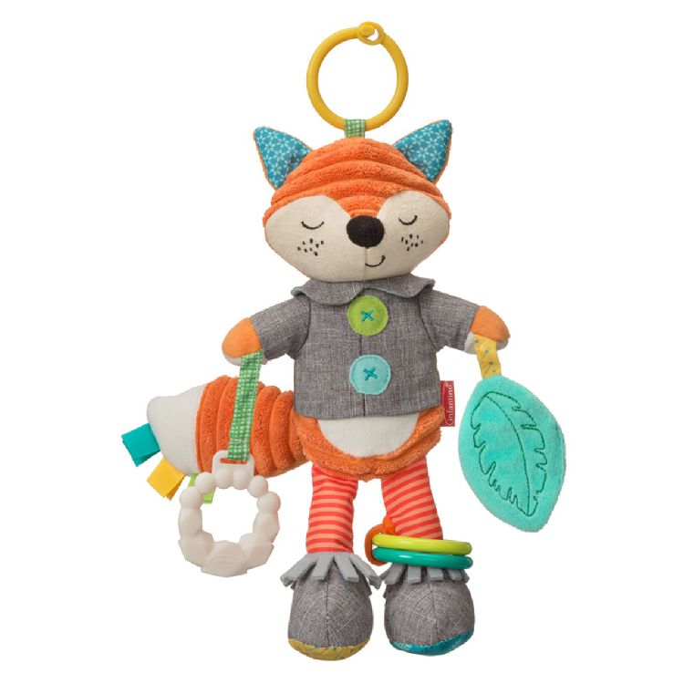 Speelgoed voor de maxi-cosi Infantino Playtime pal fox