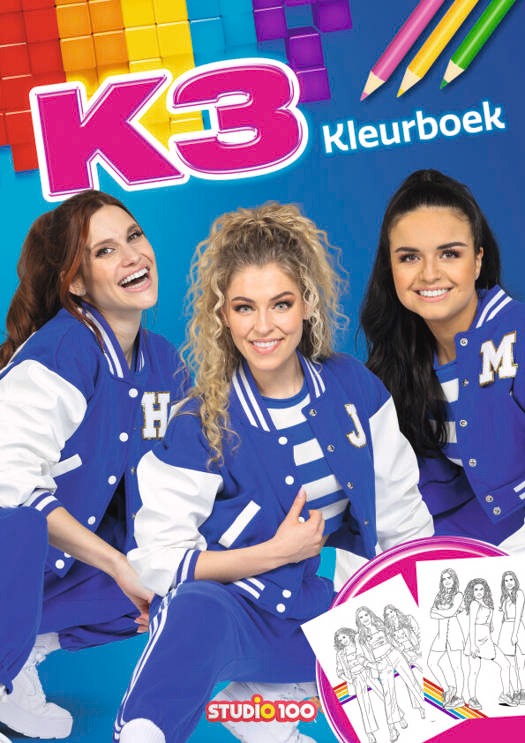 Boek K3 Kleurboek, kleurboek | K3