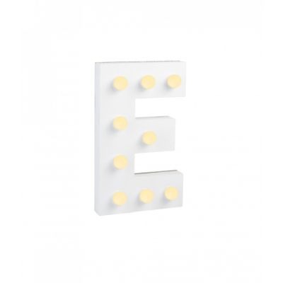 Figuurlamp PD Party, Light Letters - E
